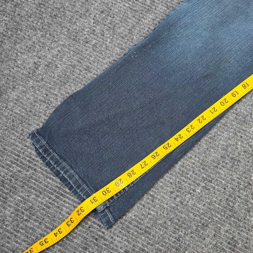 Levi's 559 Relaxed Straight Jeans Men's Size 36x32 Blue Denim Stretch Pants